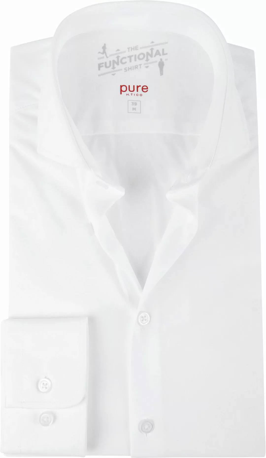 Pure H.Tico The Functional Weiß Shirt - Größe 41 günstig online kaufen