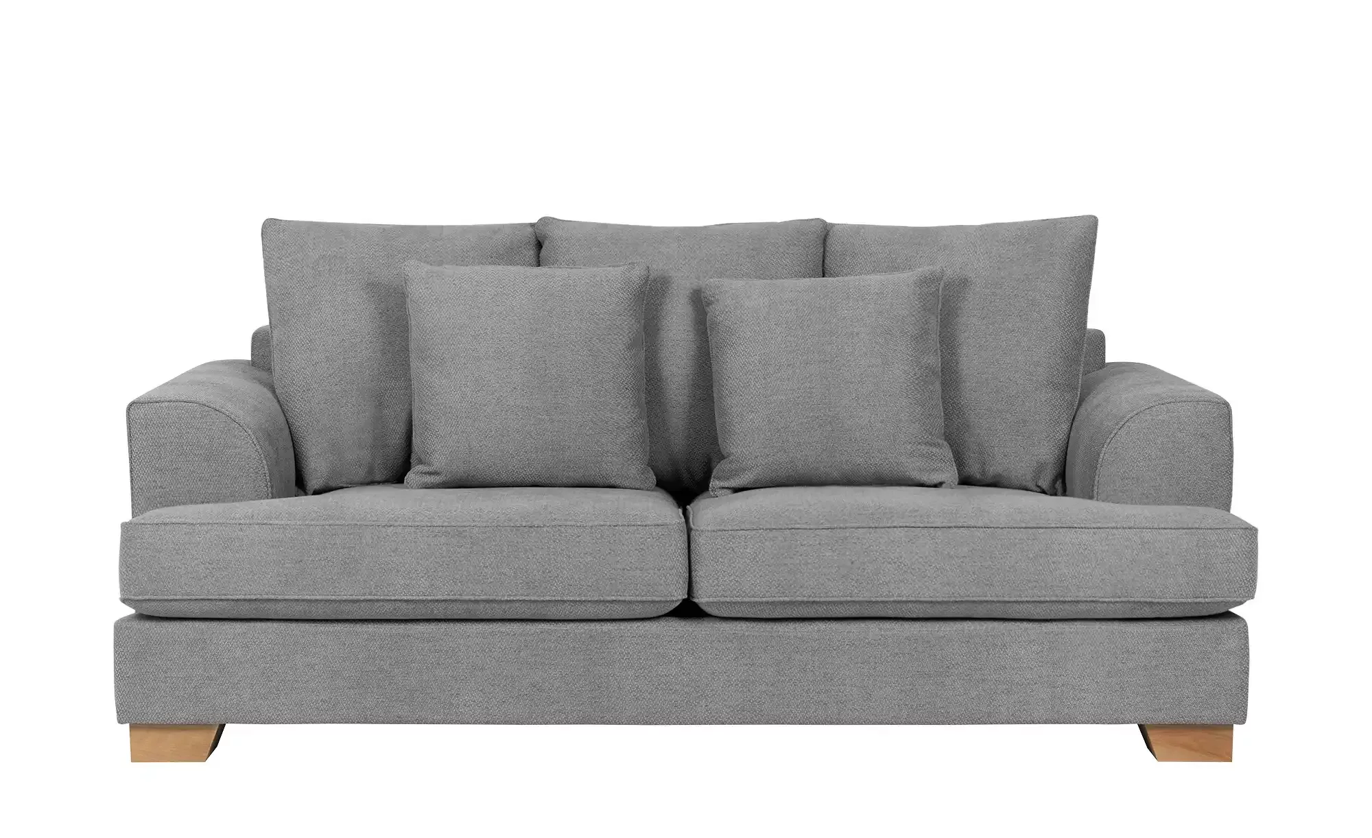 SOHO Sofa  Franka ¦ grau ¦ Maße (cm): B: 199 H: 87 T: 103 Polstermöbel > So günstig online kaufen