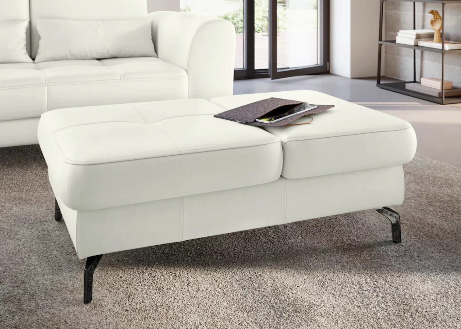 sit&more Hocker "Bendigo", mit Klappfunktion, Bodenfreiheit 12 cm, wahlweis günstig online kaufen