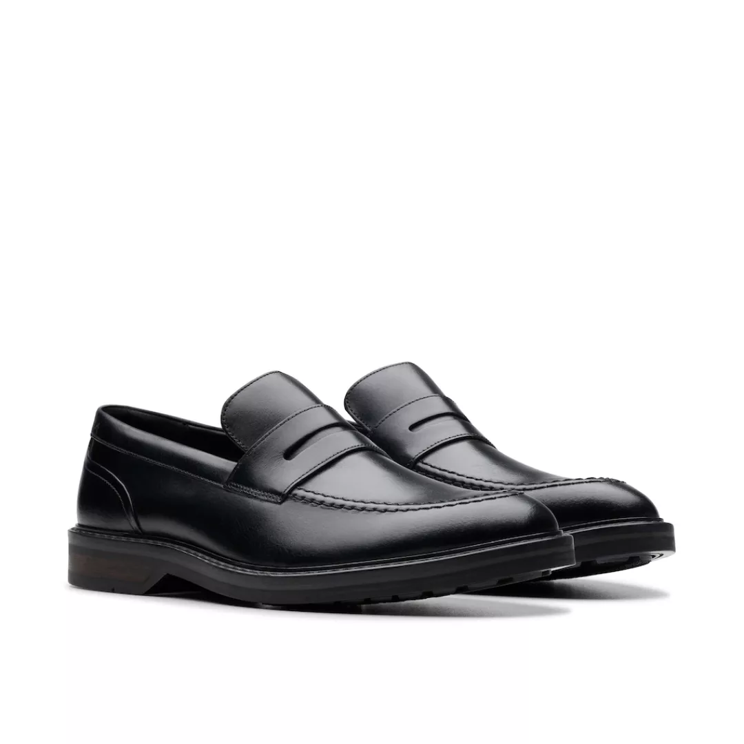 Clarks Loafer "Aldwin Step", Slipper, Business Schuh, Anzugschuh mit Blocka günstig online kaufen