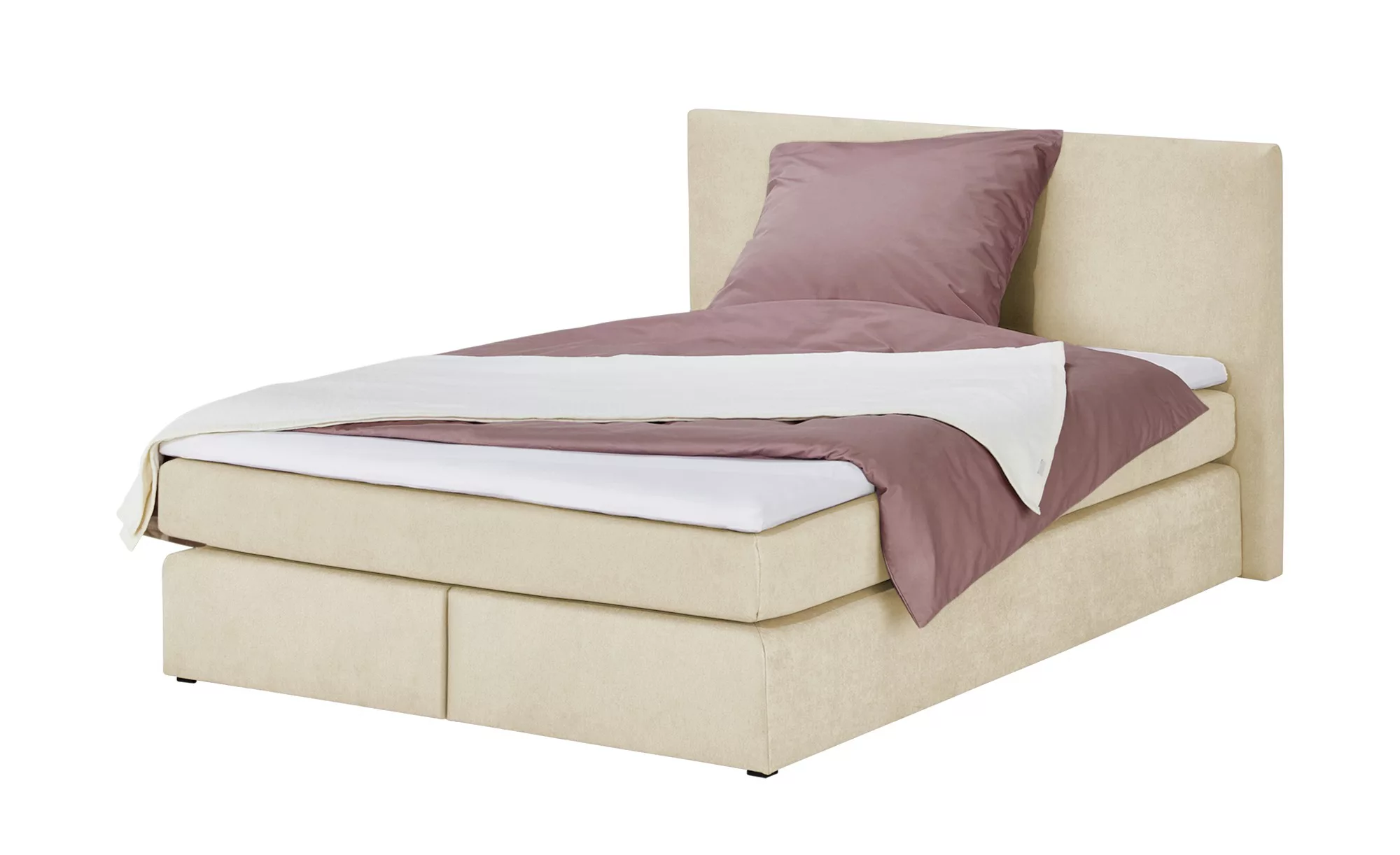 smart Boxspringbett  Basic ¦ creme ¦ Maße (cm): B: 153 H: 97 T: 211 Betten günstig online kaufen