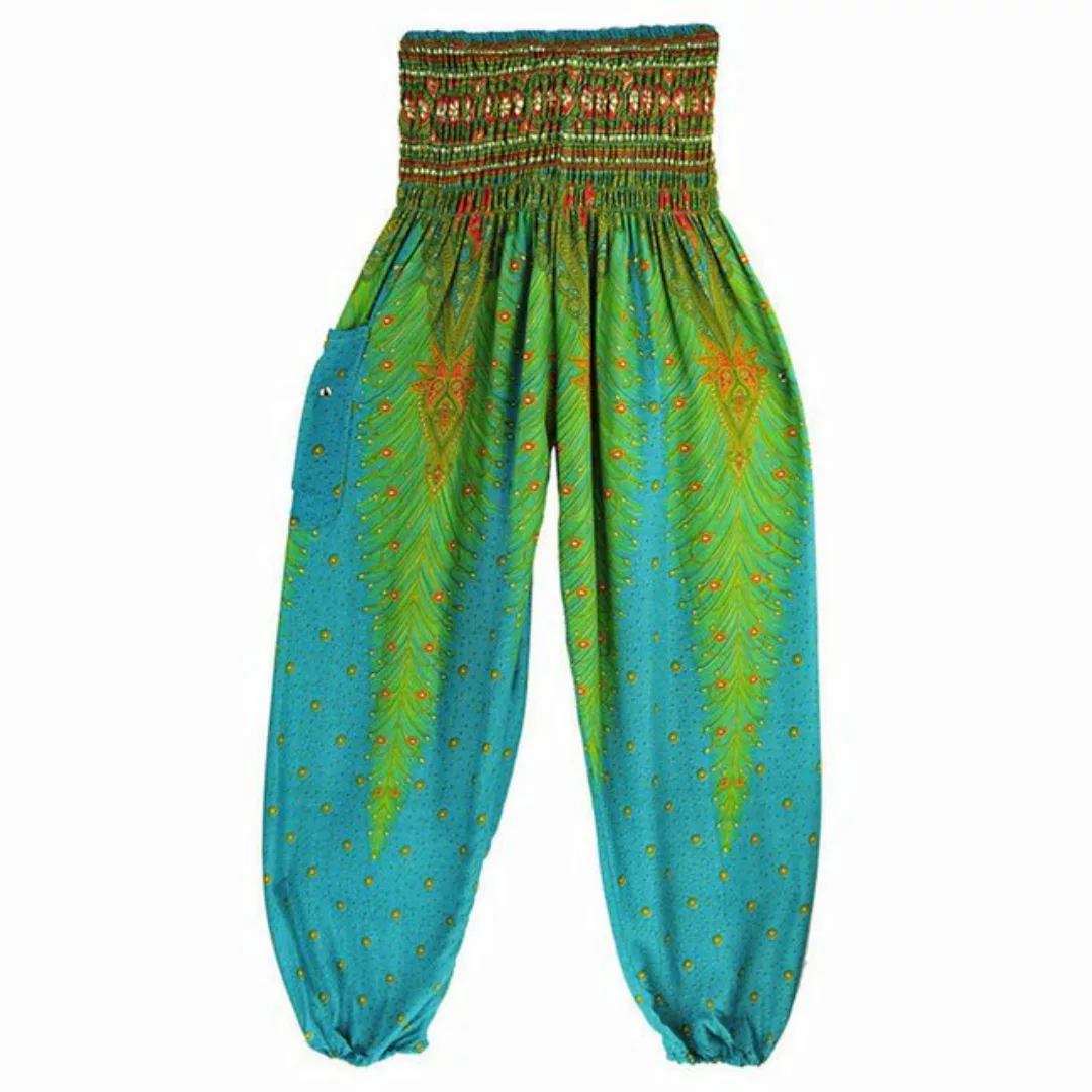 AUKUU Loungepants Yogahose, Sporthose, Sommer-Bohemian-Damenhose, Freizeith günstig online kaufen