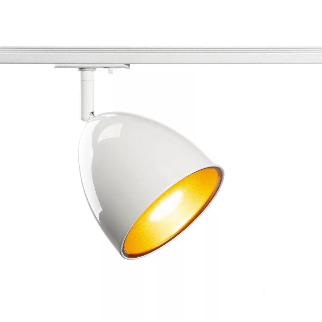 LED 1-Phasenschienen Leuchte GU10 max. 25W in Weiß und Gold günstig online kaufen
