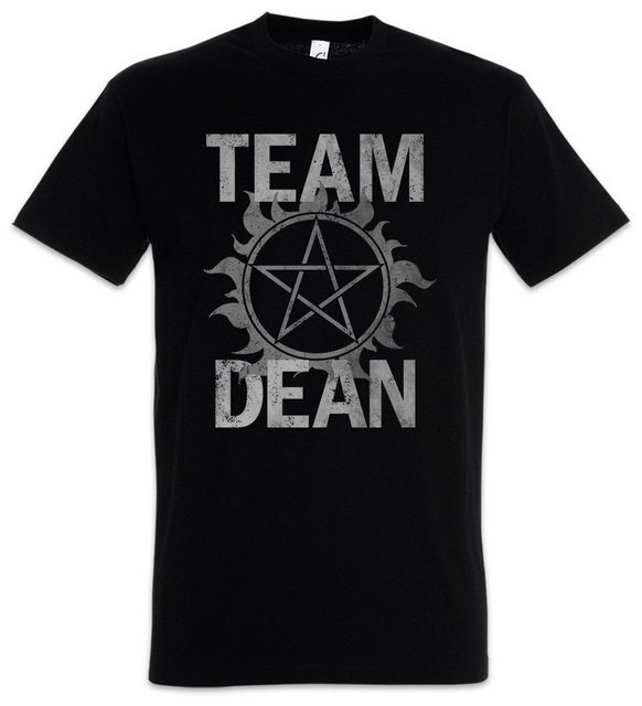 Urban Backwoods Print-Shirt Team Dean Herren T-Shirt Supernatural Fun Logo günstig online kaufen