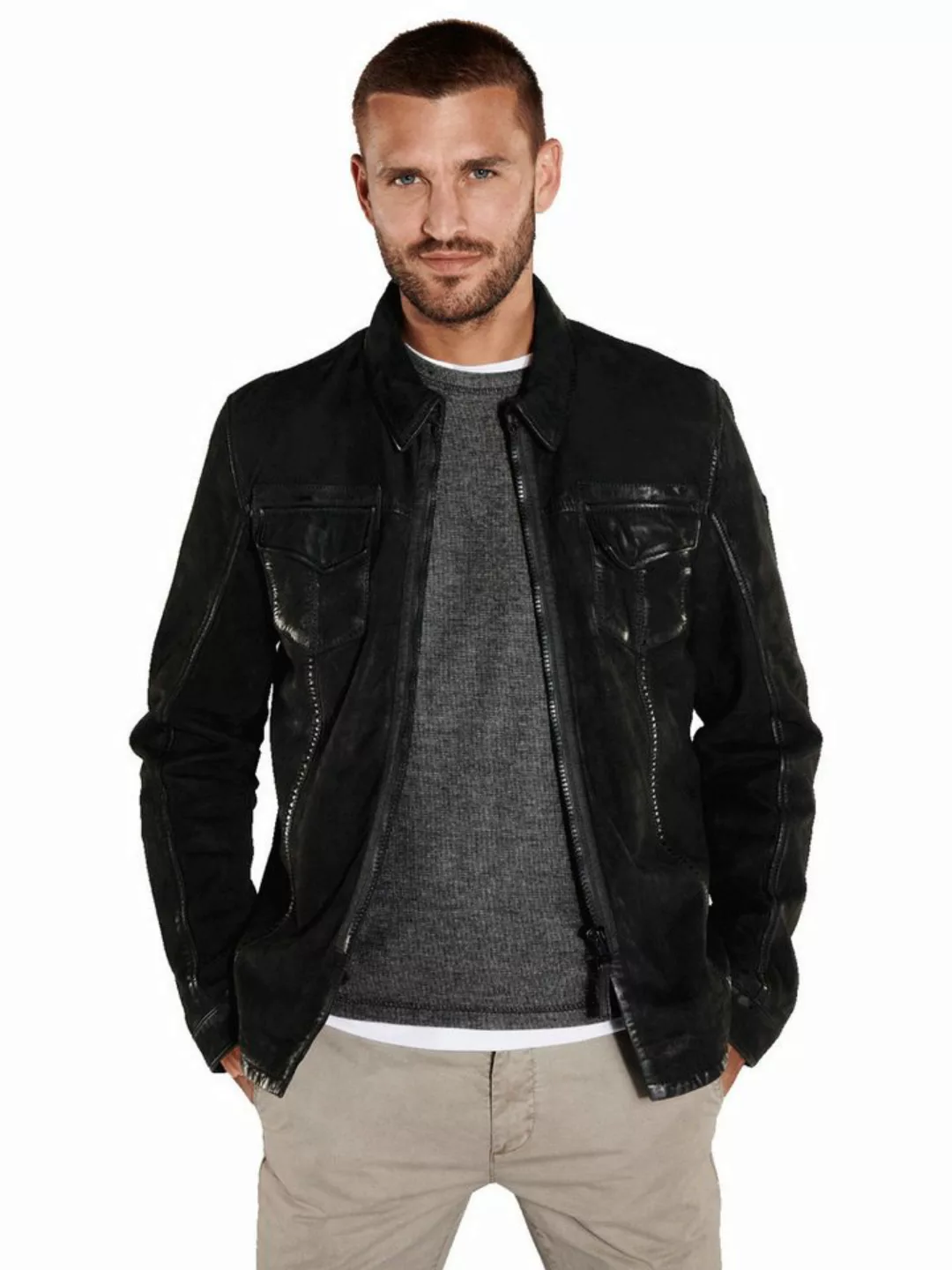 emilio adani Lederjacke Lederjacke slim fit günstig online kaufen