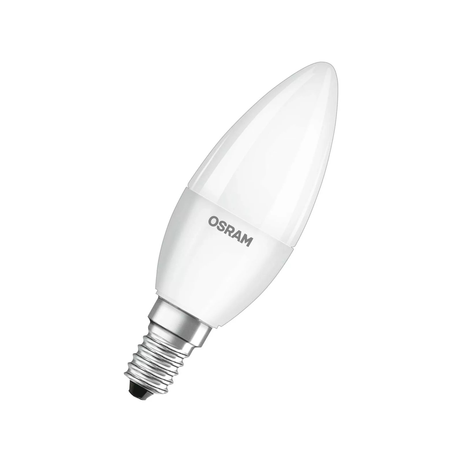 OSRAM LED-Kerze E14 4,9W Base CL B40 840 matt 3er günstig online kaufen