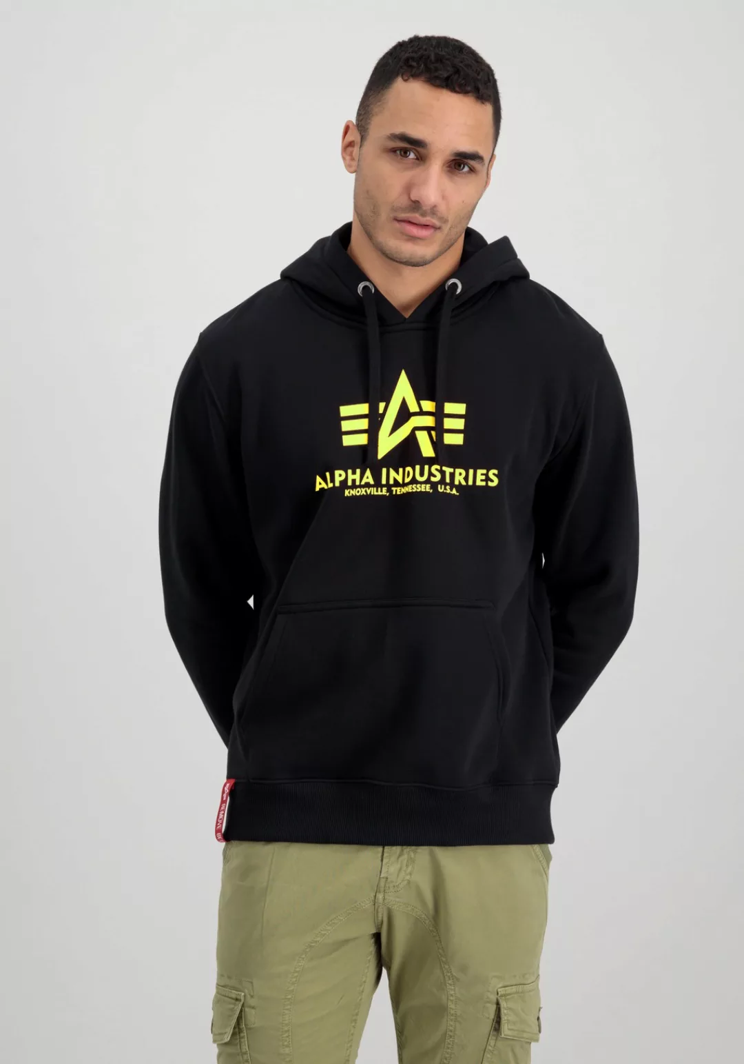 Alpha Industries Hoodie "Alpha Industries Men - Hoodies Basic Hoodie Neon P günstig online kaufen