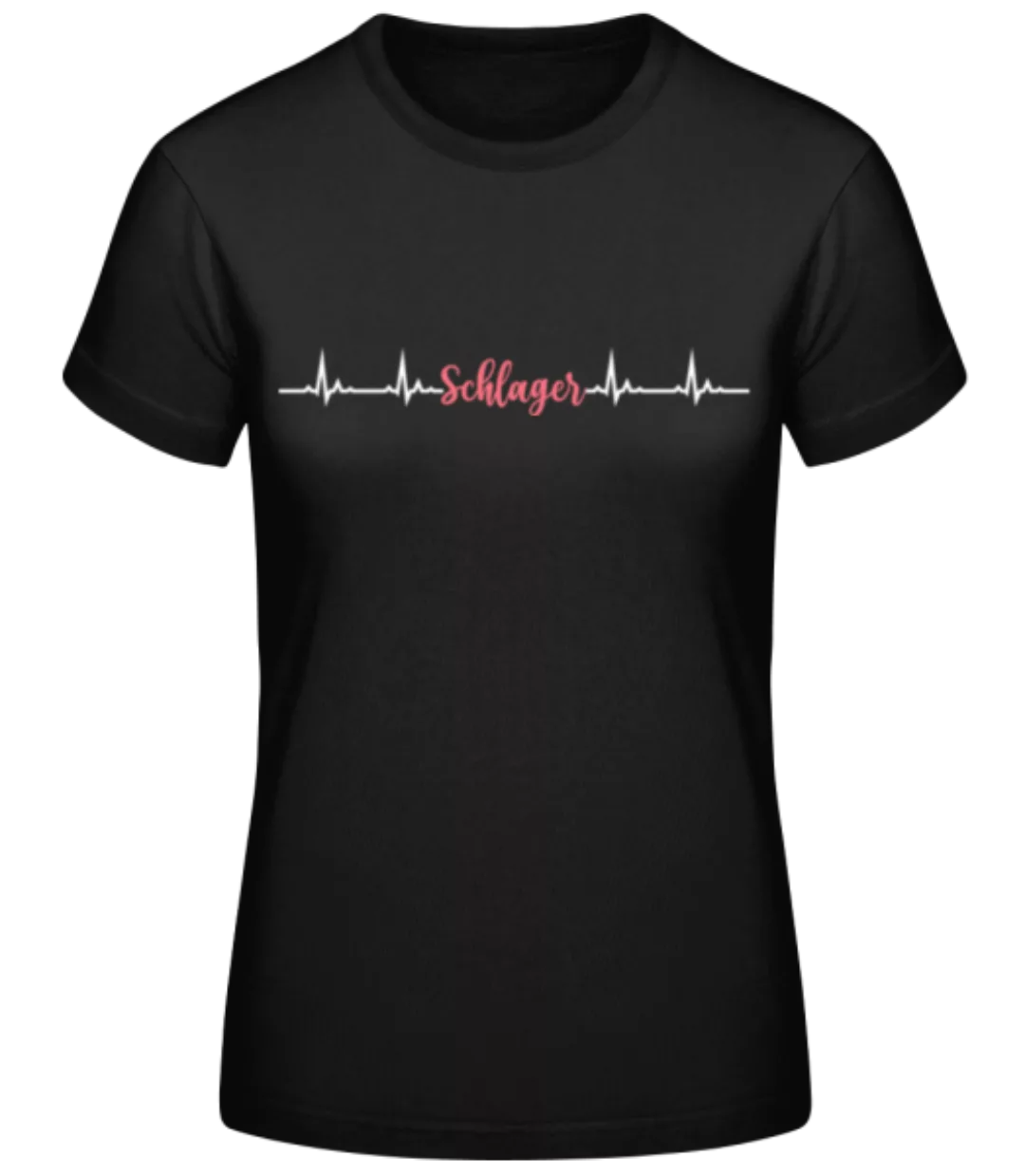 Schlager Heartbeat · Frauen Basic T-Shirt günstig online kaufen