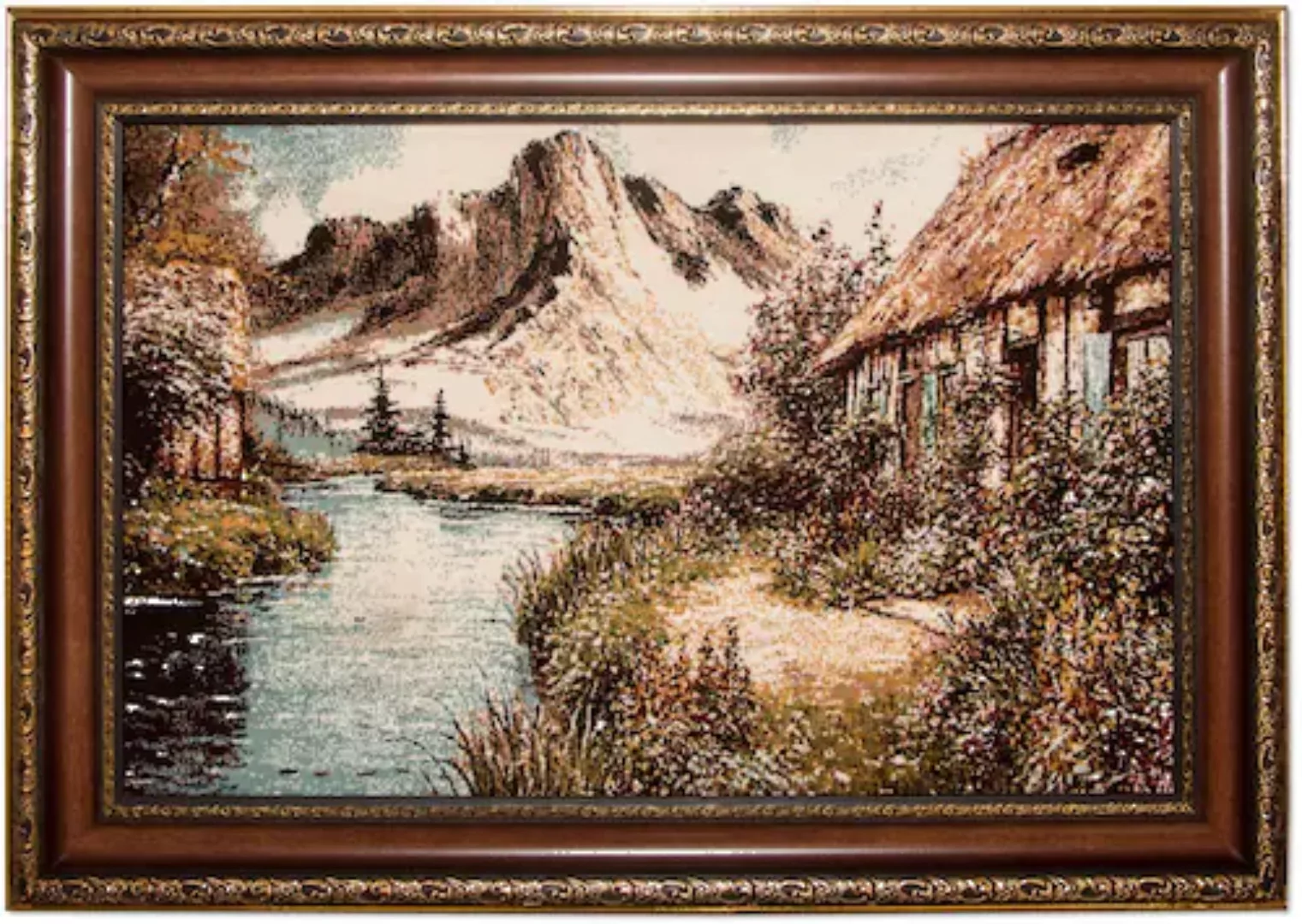 morgenland Wandteppich »Bild-Teppich Figurativ 85 x 60 cm«, rechteckig günstig online kaufen