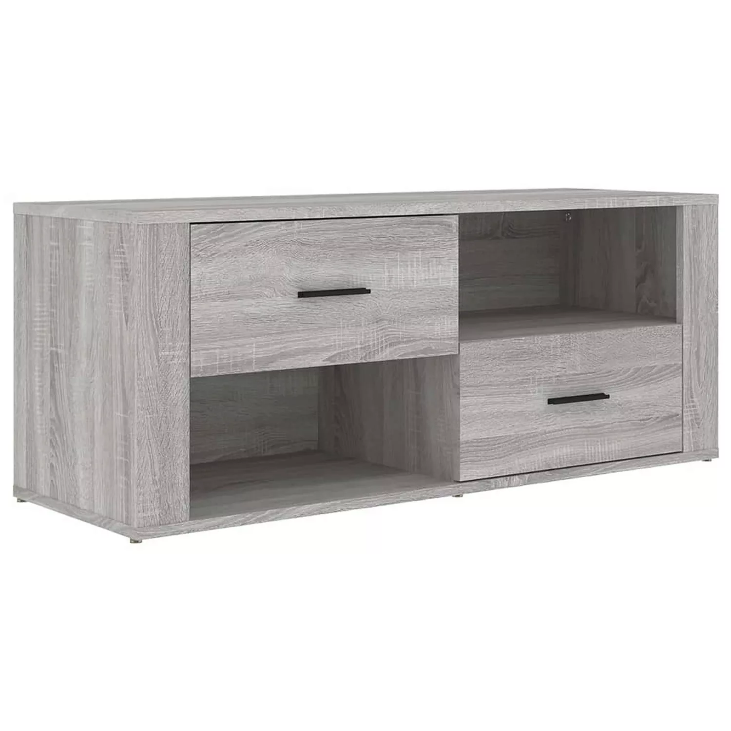 Vidaxl Tv-schrank Grau Sonoma 100x35x40 Cm Holzwerkstoff günstig online kaufen