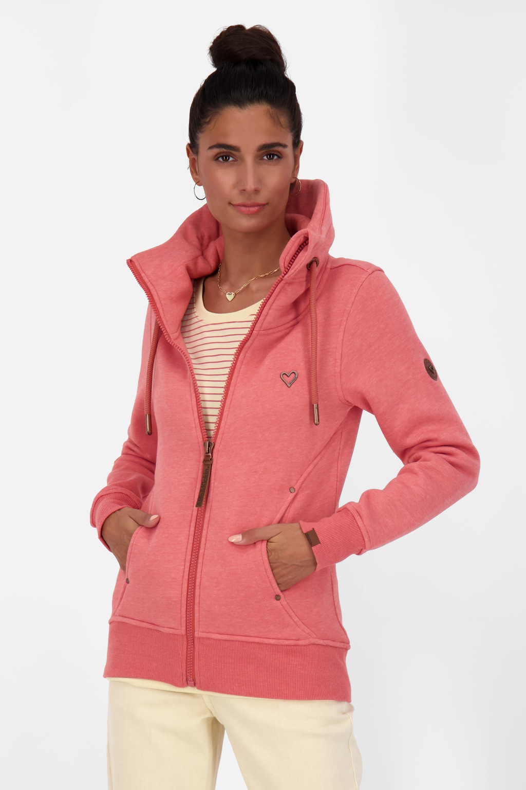 Alife & Kickin Sweatjacke "Damen VivianAK A" günstig online kaufen