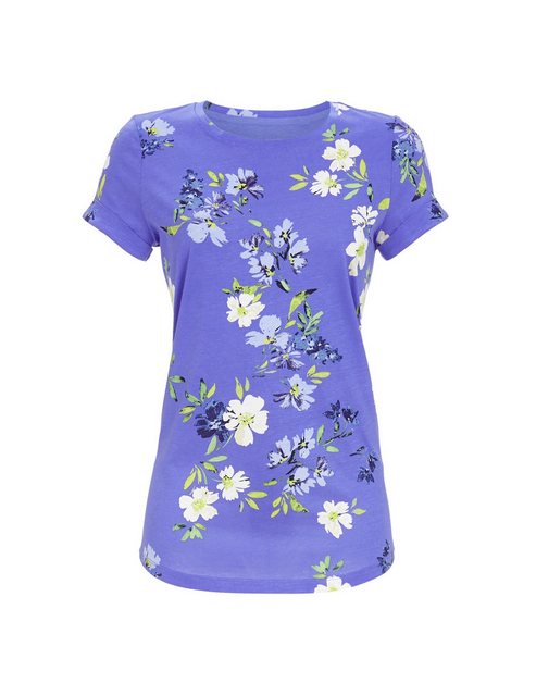 Ringella Pyjamaoberteil mit Blumendessin (1-tlg) günstig online kaufen