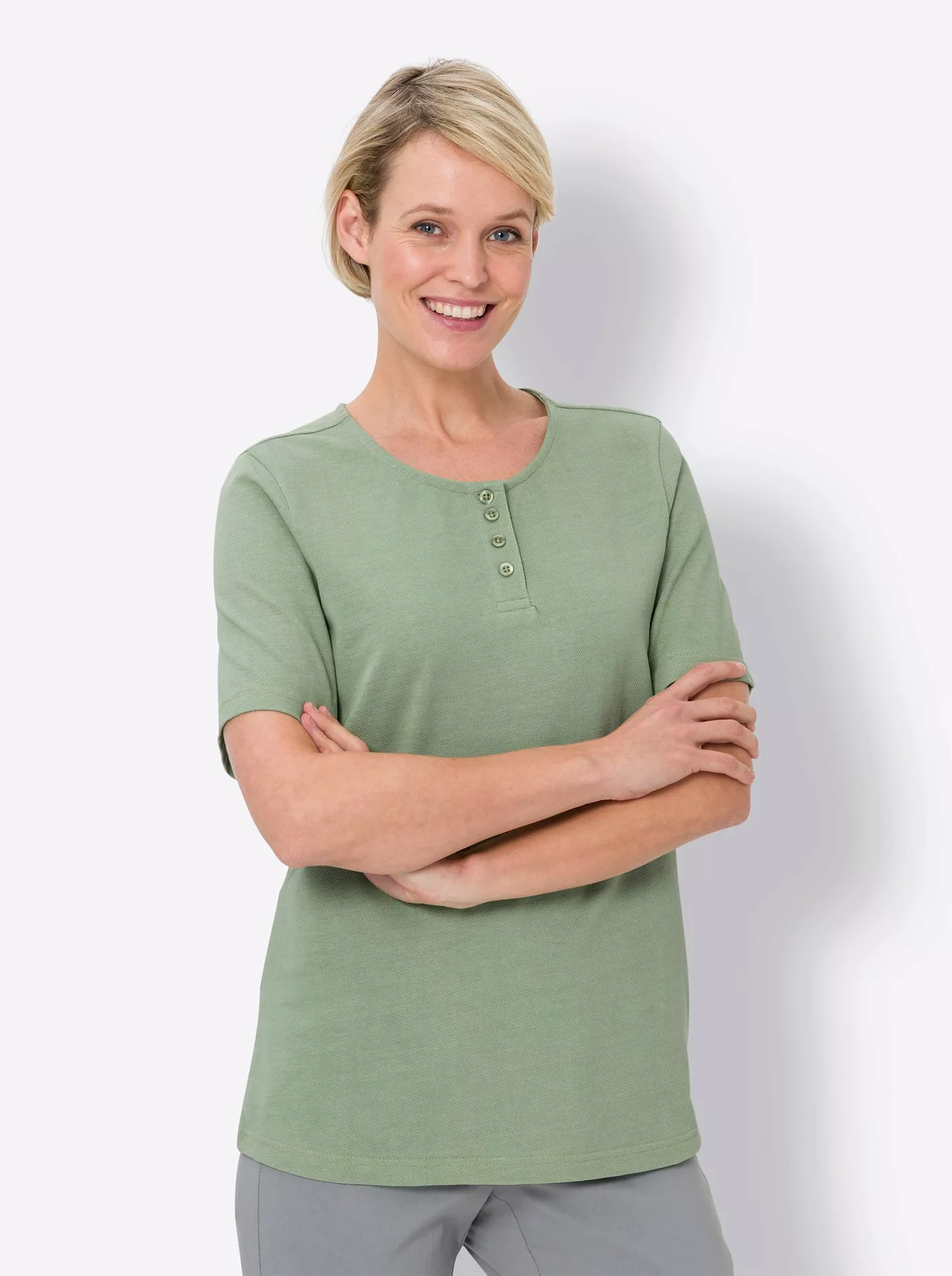 Classic Basics Kurzarmshirt "Kurzarm-Shirt" günstig online kaufen