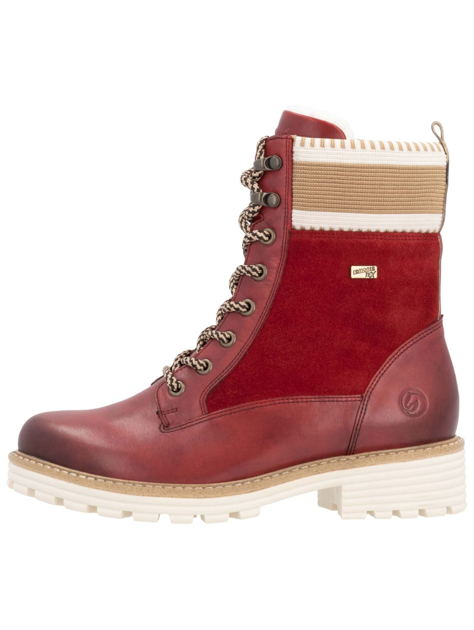 Remonte Schnürstiefelette "Remonte Stiefelette Leder" günstig online kaufen