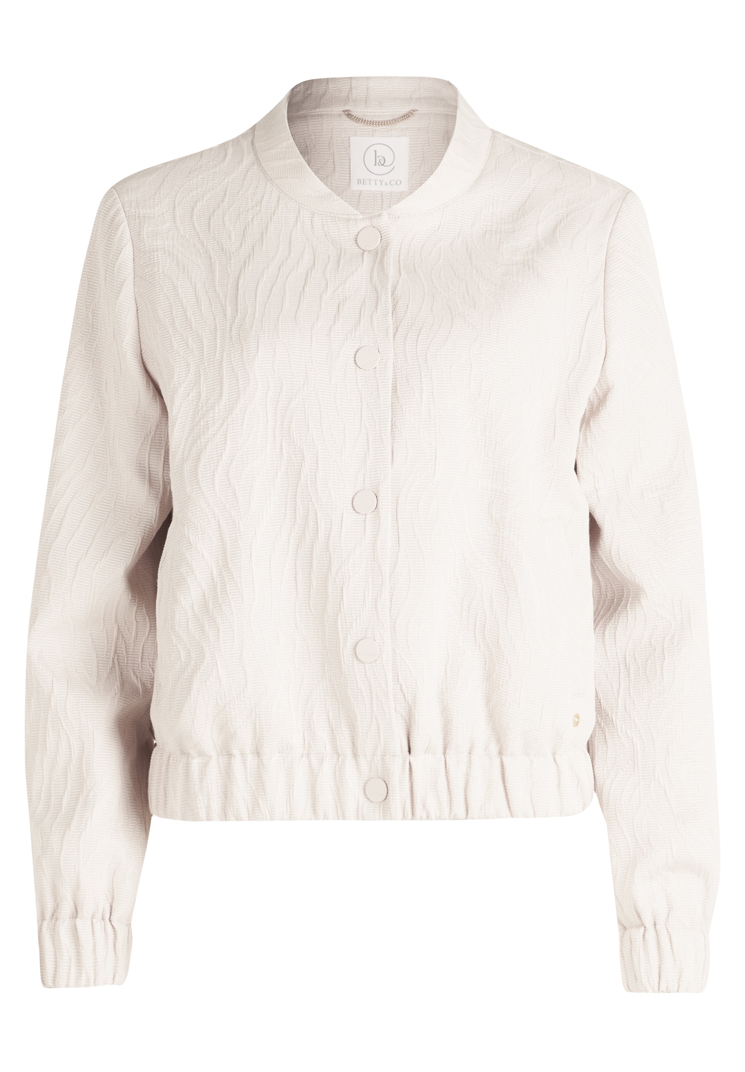 Betty&Co Jackenblazer "Betty & Co Damen Blouson mit Jacquard", Material günstig online kaufen