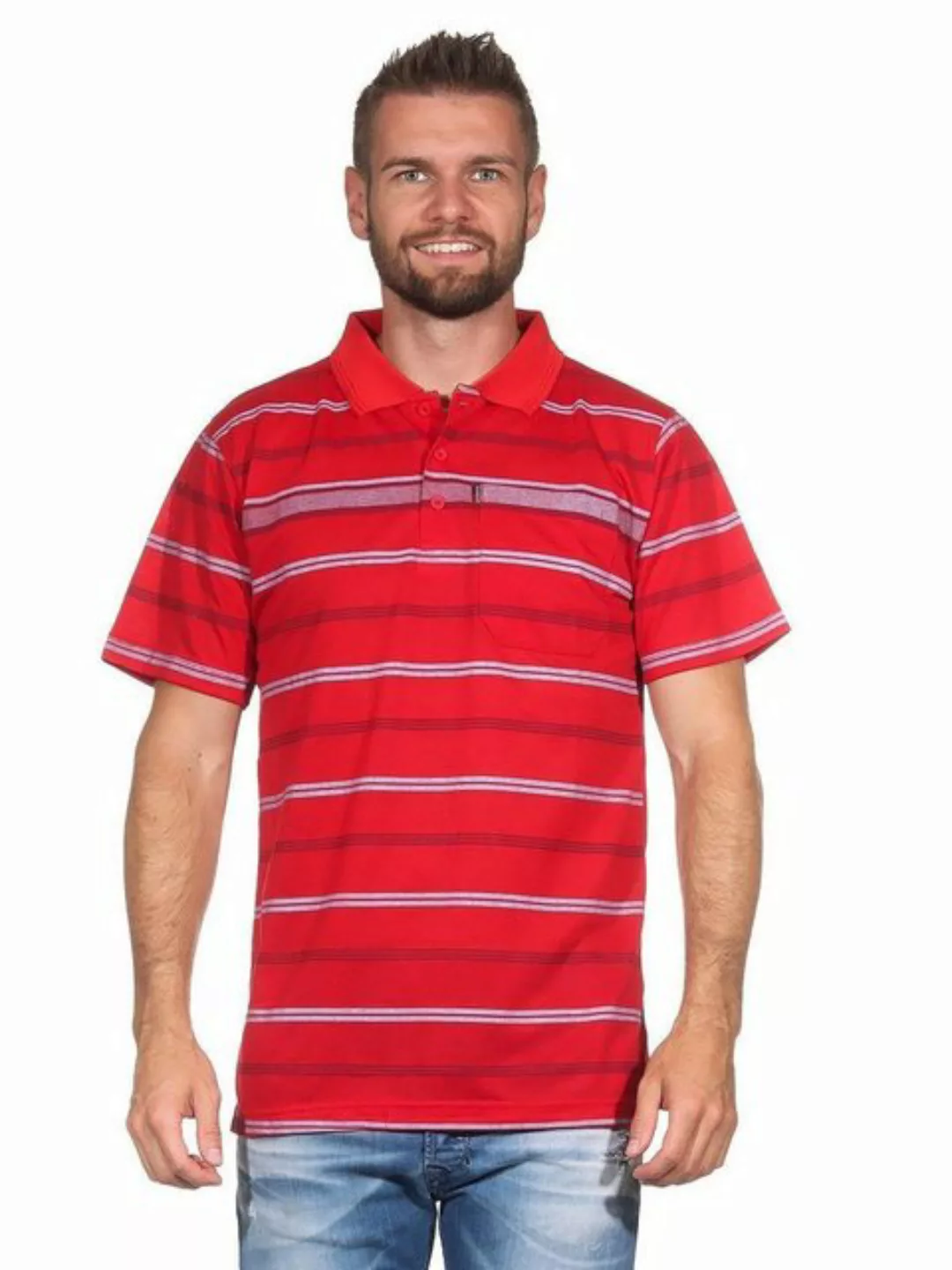 EloModa Poloshirt Herren Poloshirt Sommer Polo-Hemd Kurzarm, Gr. M L XL 2XL günstig online kaufen