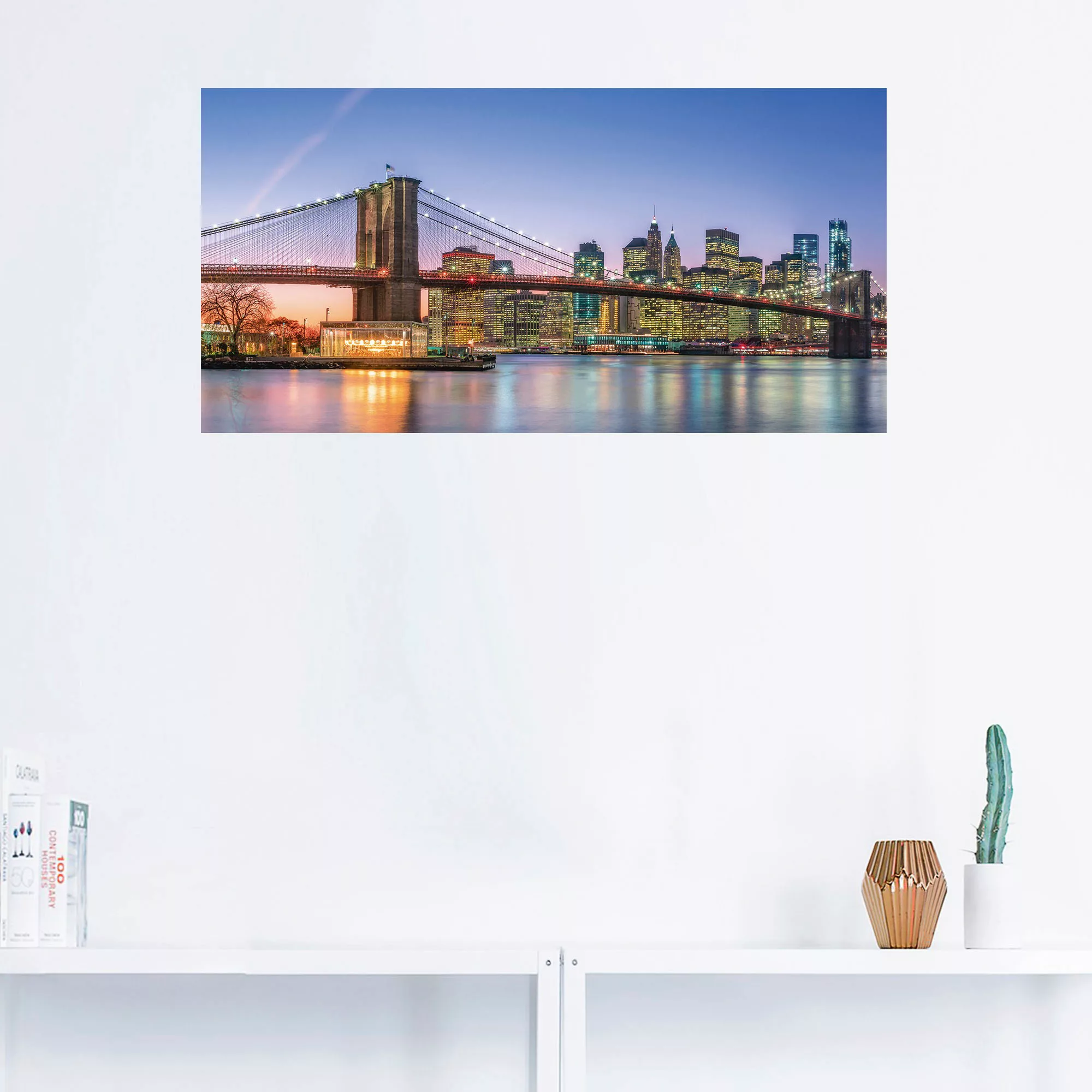 Artland Wandbild »Skyline New York City«, New York, (1 St.) günstig online kaufen
