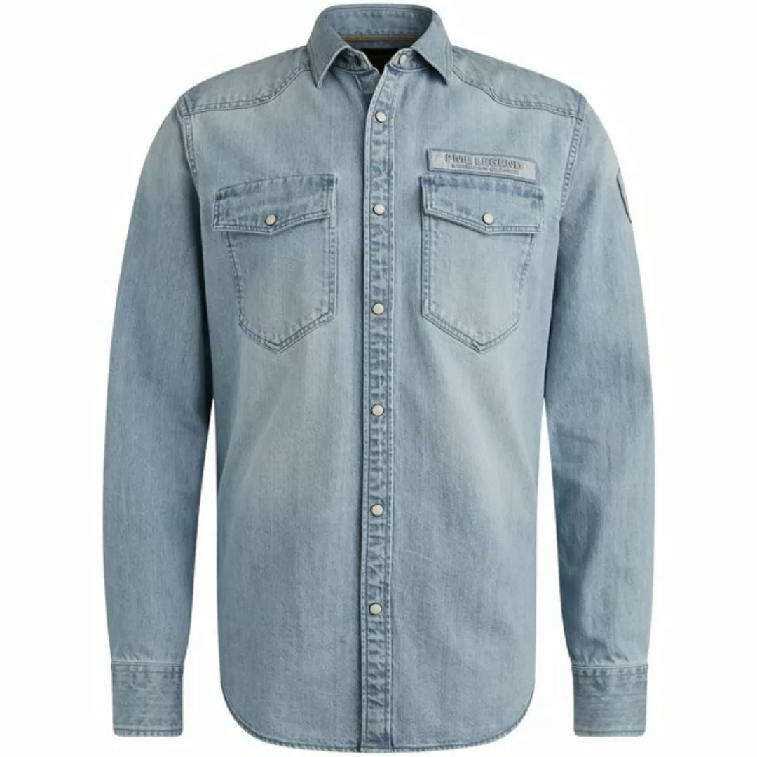 PME Legend Denim Hemd Hellblau - Größe XL günstig online kaufen