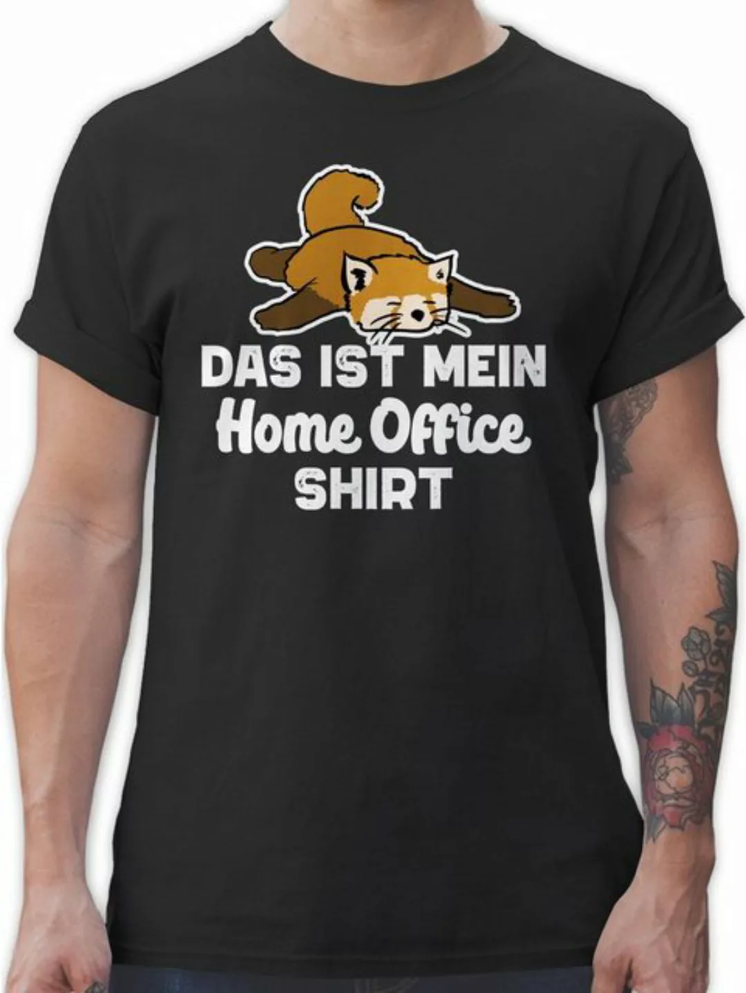 Shirtracer T-Shirt Das ist mein Home Office Shirt mit Fuchs Beruf und Job G günstig online kaufen