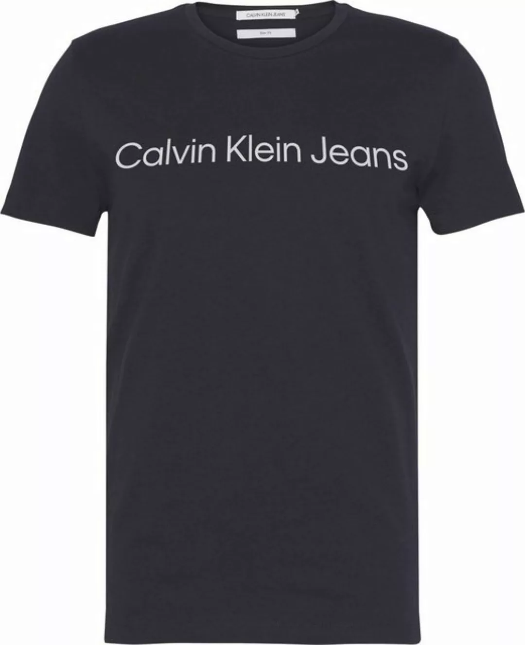 Calvin Klein Jeans T-Shirt CORE INSTITUTIONAL LOGO SLIM TEE mit logo-Schrif günstig online kaufen