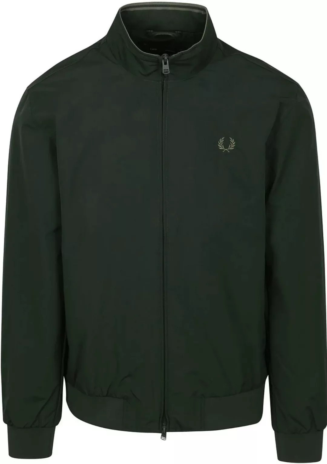 Fred Perry Jacke Brentham Dunkelgrün - Größe M günstig online kaufen