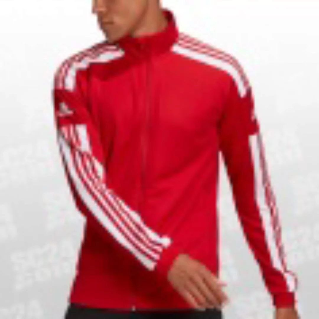 adidas Squadra 21 Track Jacket rot/weiss Größe S günstig online kaufen
