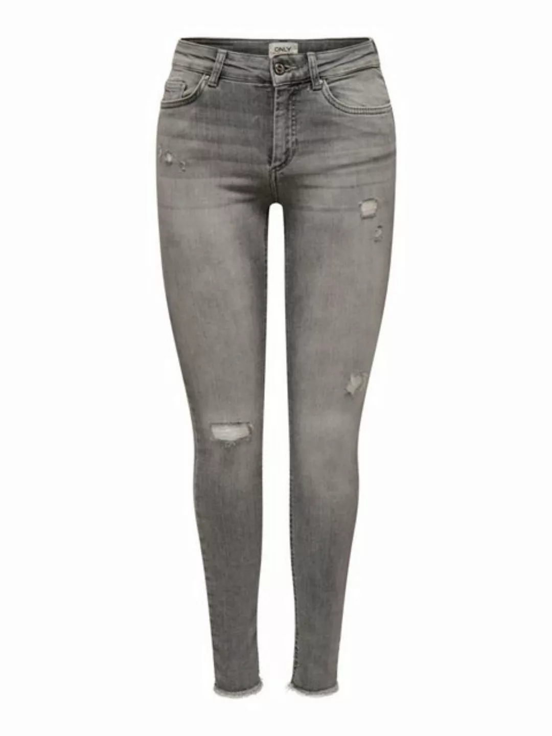 ONLY Skinny-fit-Jeans ONLBLUSH MID SK AK RW DST DNM REA724NOOS mit Destroye günstig online kaufen