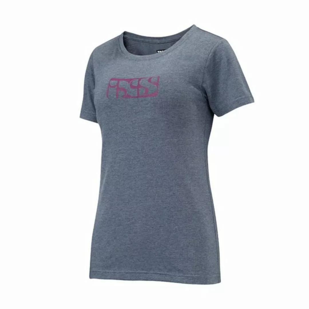 IXS T-Shirt T-Shirts iXS Brand Damen T-Shirt mit iXS-Logo - Grau 44 (1-tlg) günstig online kaufen