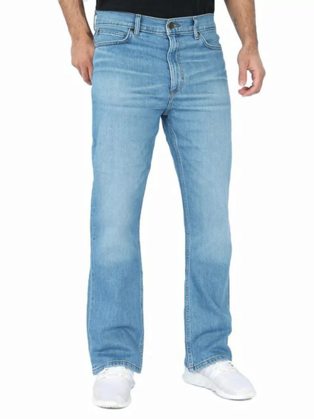 Lee® Bootcut-Jeans Regular Stretch Hose - 70s Bootcut Hellblau günstig online kaufen