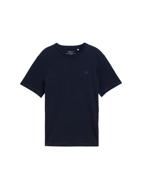 TOM TAILOR Denim T-Shirt Basic T-Shirt aus Bio-Baumwolle günstig online kaufen