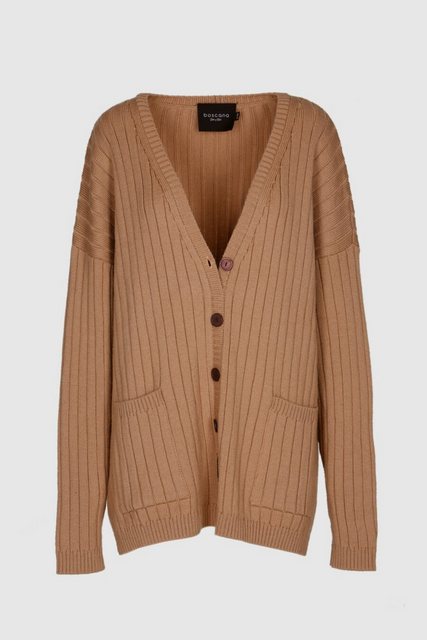 Boscana Wollpullover Brauner Pullover aus Wolle günstig online kaufen