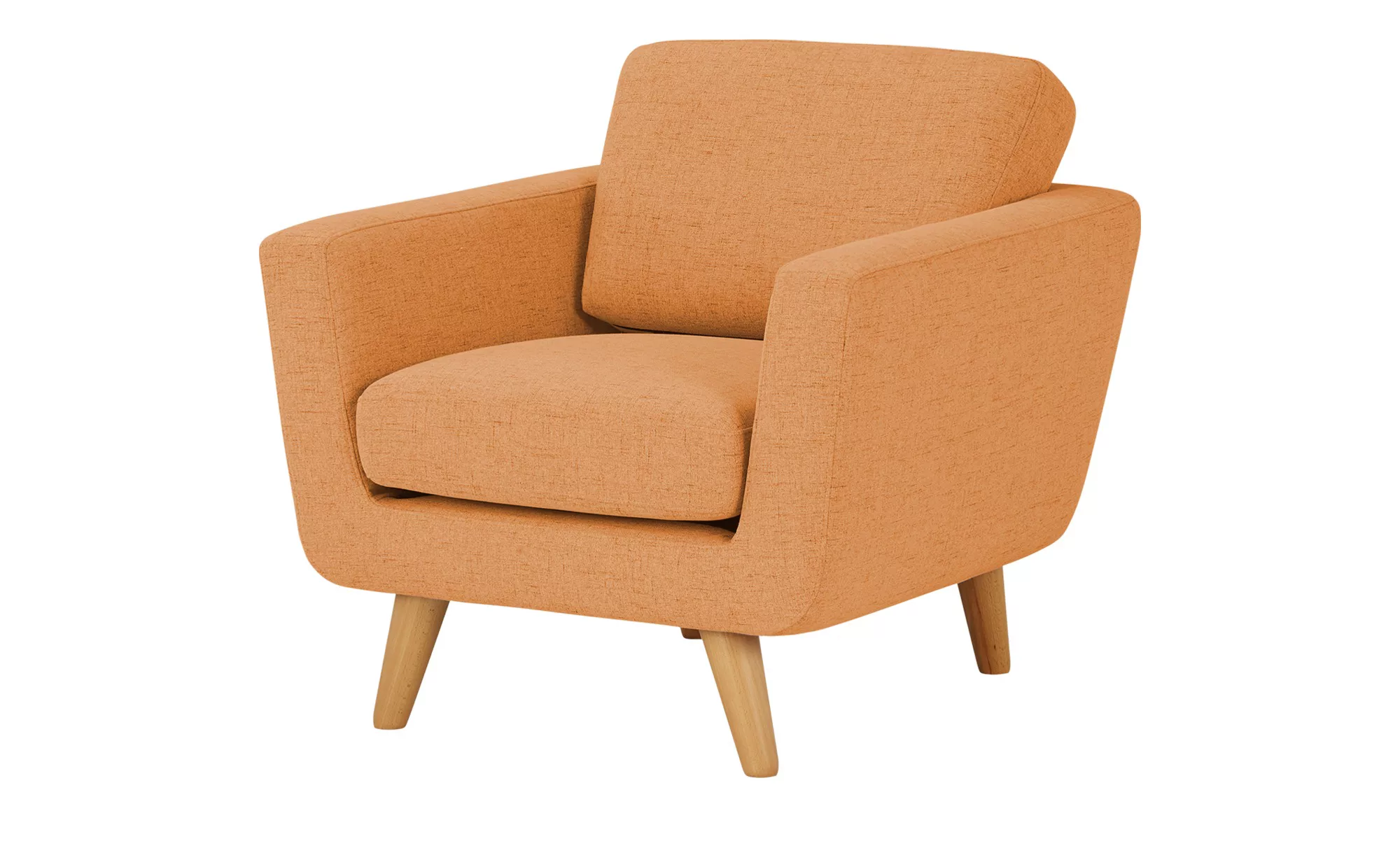finya Sessel  Malmo - orange - 86 cm - 80 cm - 88 cm - Polstermöbel > Sesse günstig online kaufen