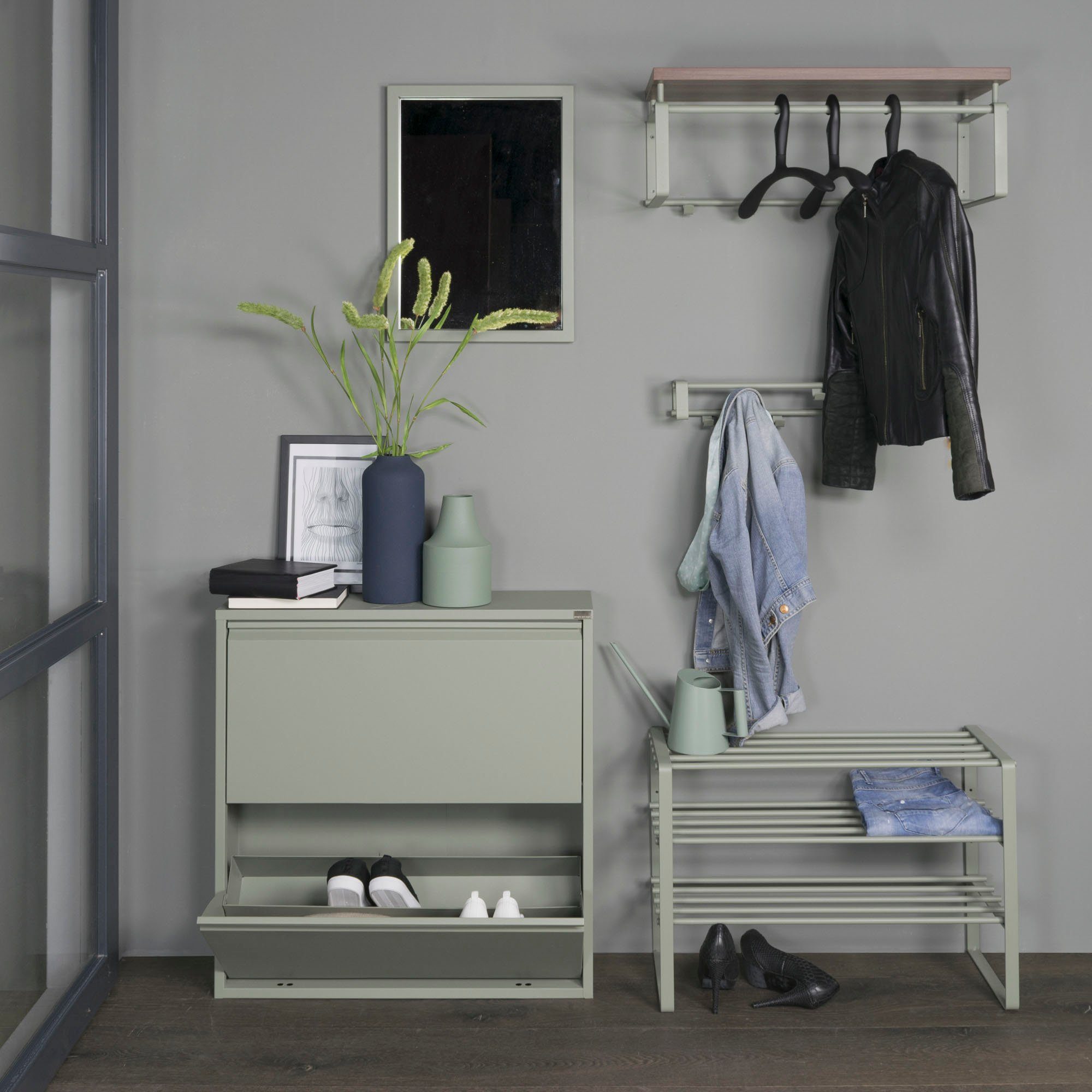 Spinder Design Schuhschrank "Billi", Metall, Breite 75 cm günstig online kaufen