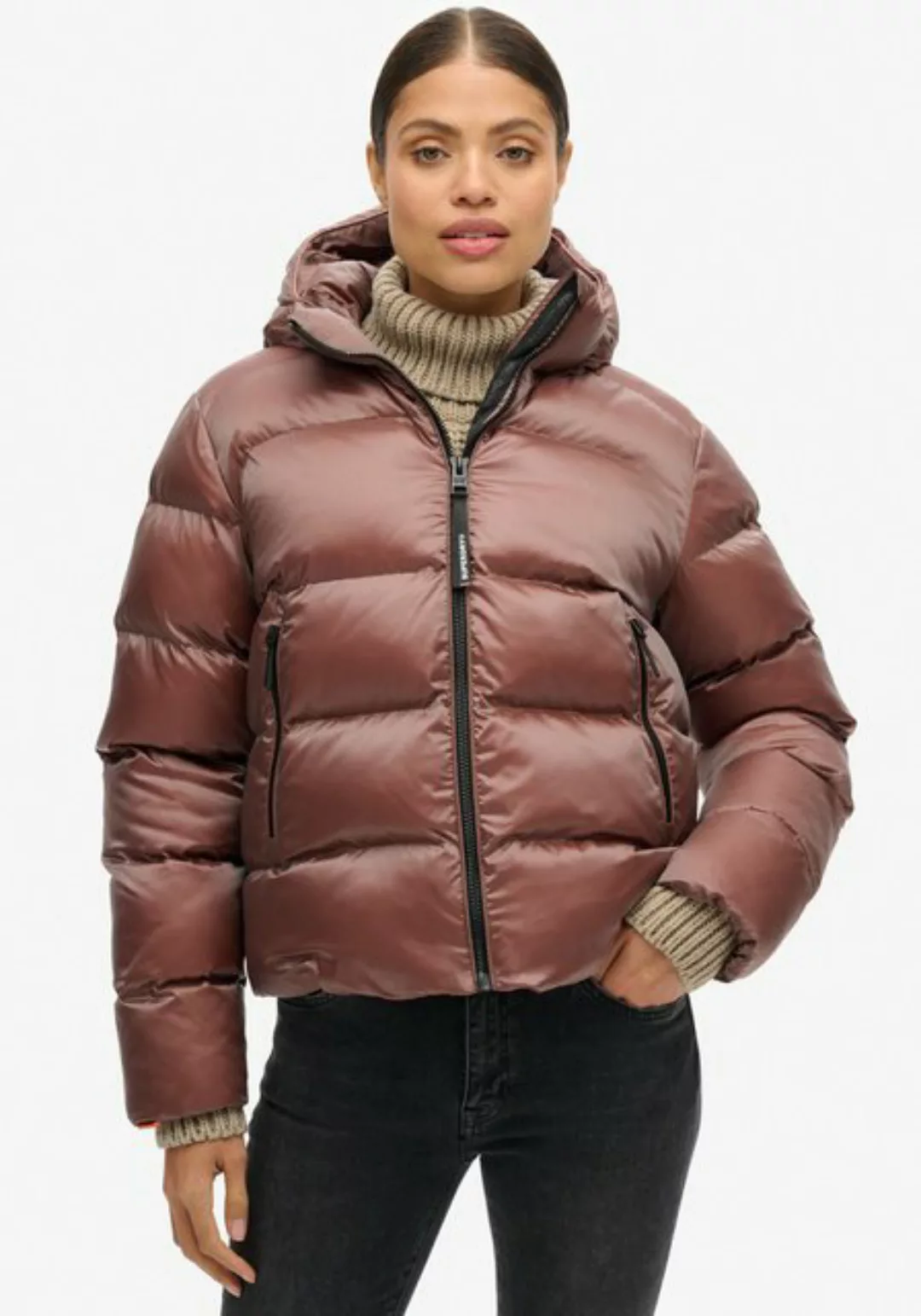 Superdry Steppjacke HOODED LUXE SPORTS PUFFER günstig online kaufen