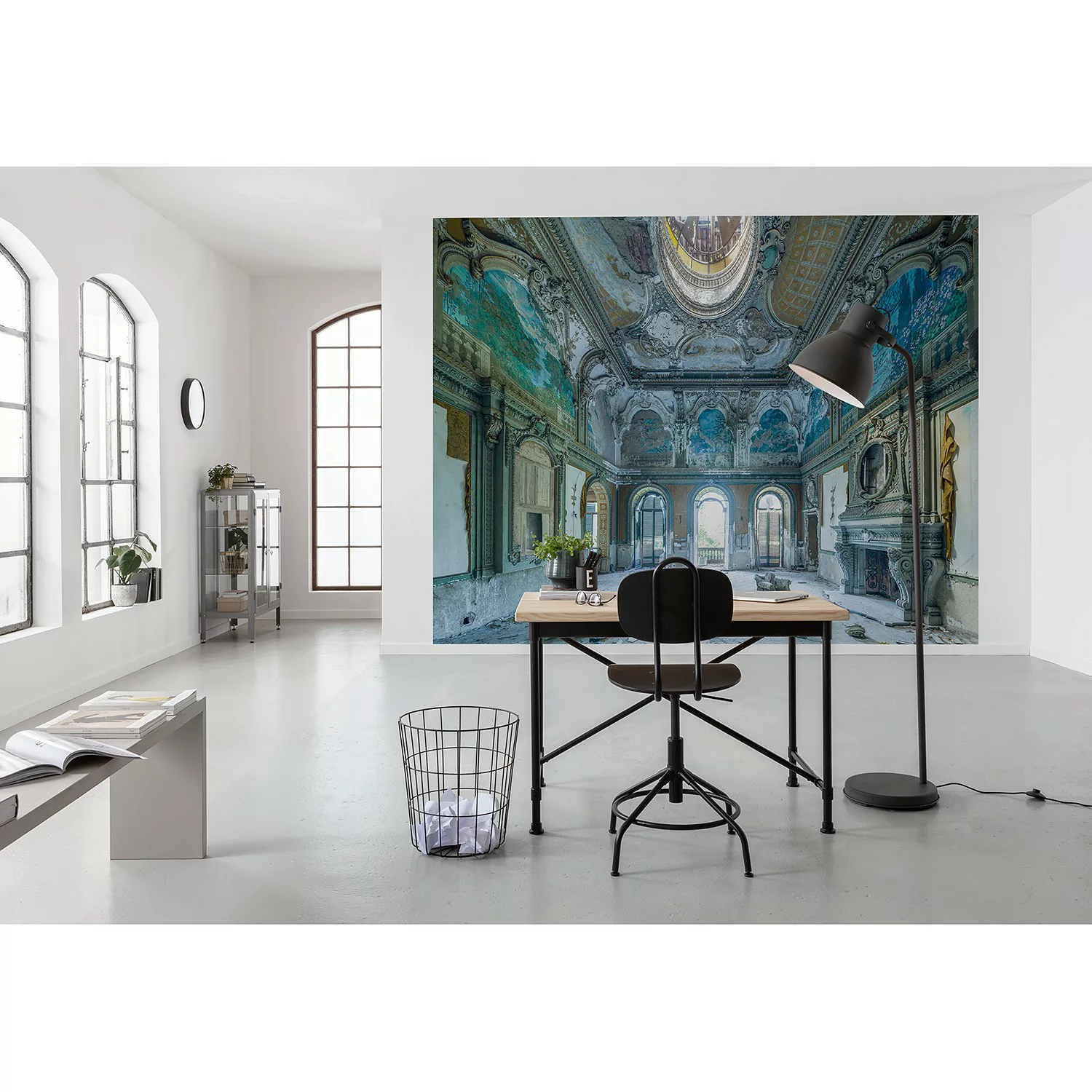 KOMAR Vlies Fototapete - Palazzo blu - Größe 350 x 280 cm mehrfarbig günstig online kaufen