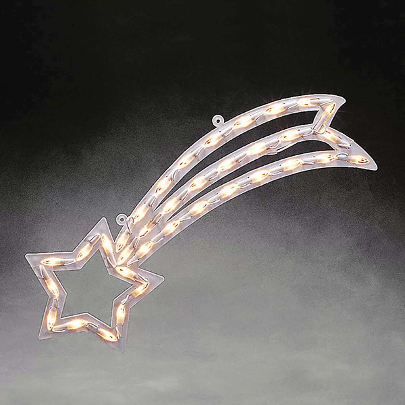 LED Fensterbild Stern in Weiß 35x 0,06W 2lm günstig online kaufen