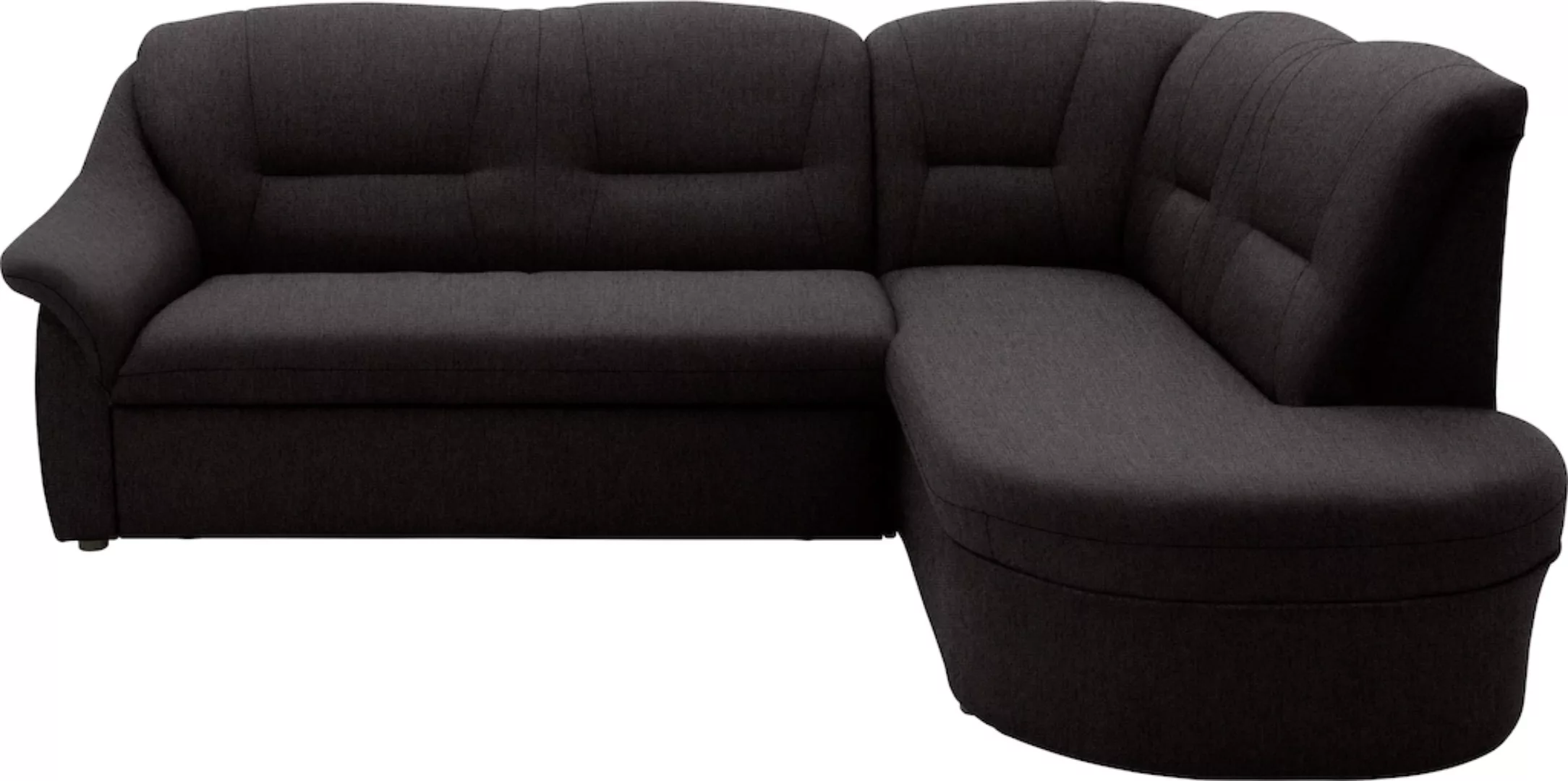 DOMO collection Ecksofa "Faenza für kleine Räume, Stellmaße 232,176cm, komf günstig online kaufen