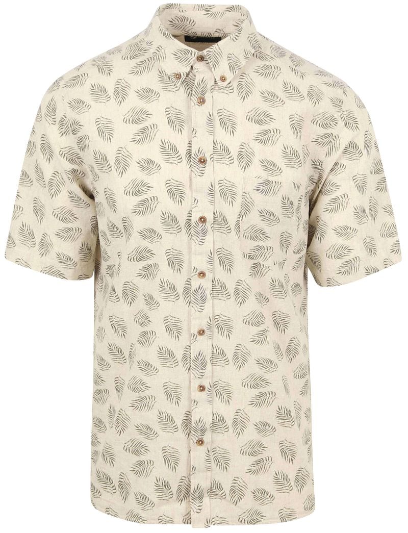 Suitable Short Sleeve Hemd Leinen Sheng Grün - Größe XL günstig online kaufen