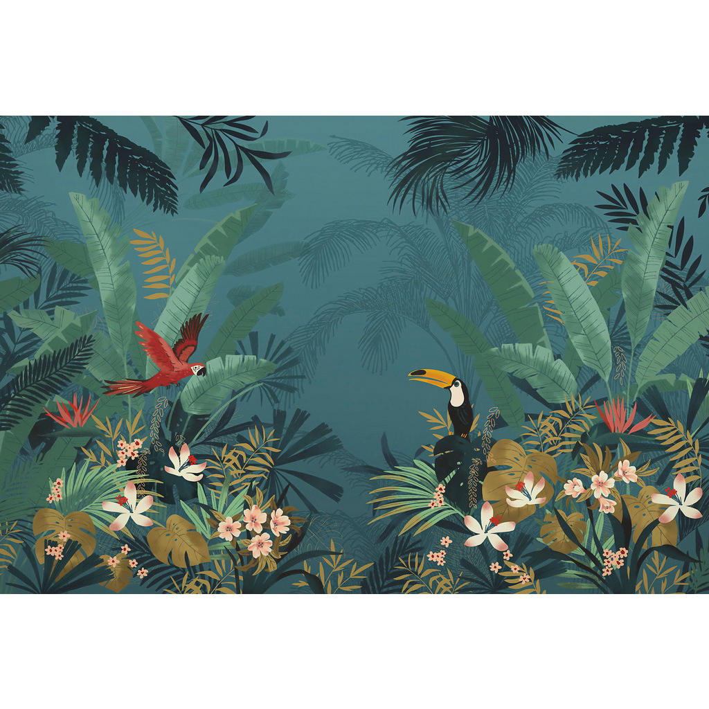 Komar Fototapete Enchanted Jungle B/L: ca. 350x250 cm günstig online kaufen