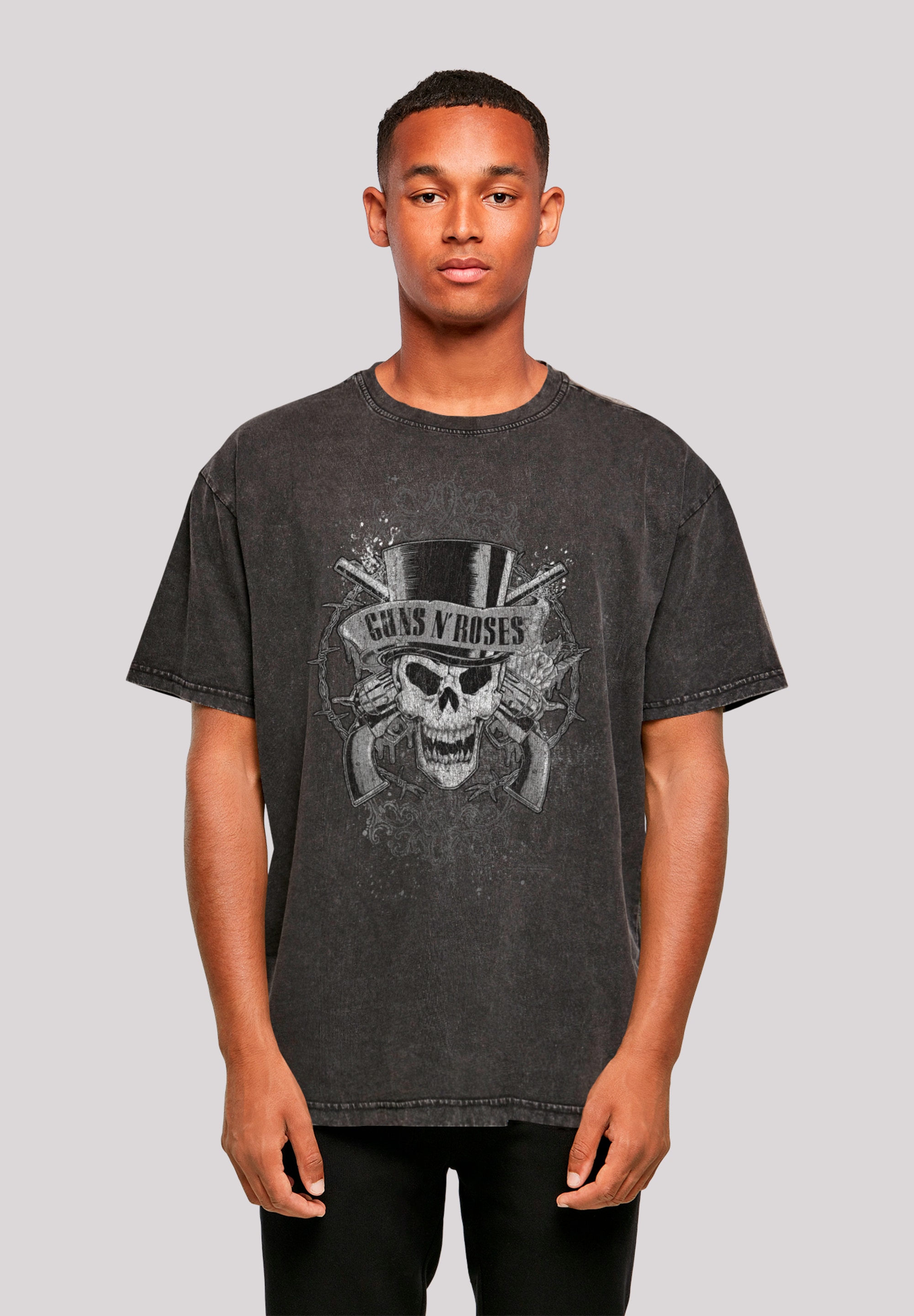 F4NT4STIC T-Shirt "Guns N Roses Skull and Pistols", Premium Qualität günstig online kaufen