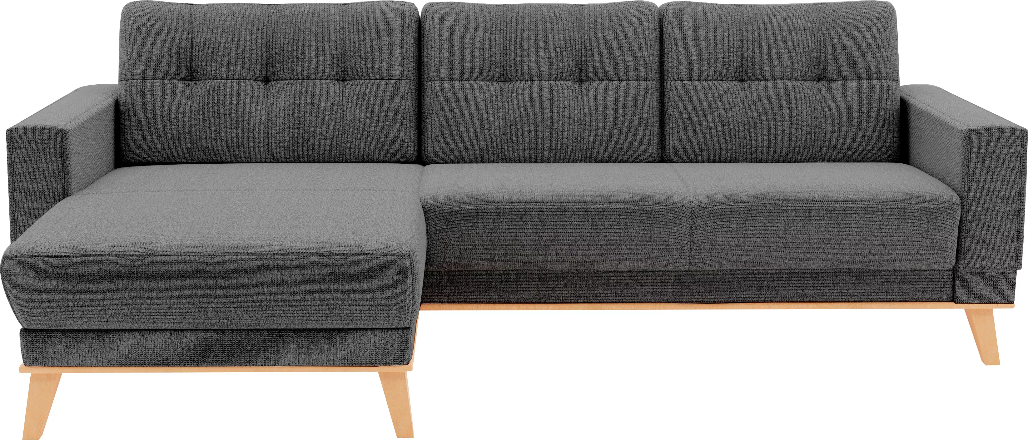sit&more Ecksofa »Lavida L-Form«, wahlweise mit Kippfunktion und Bettkasten günstig online kaufen