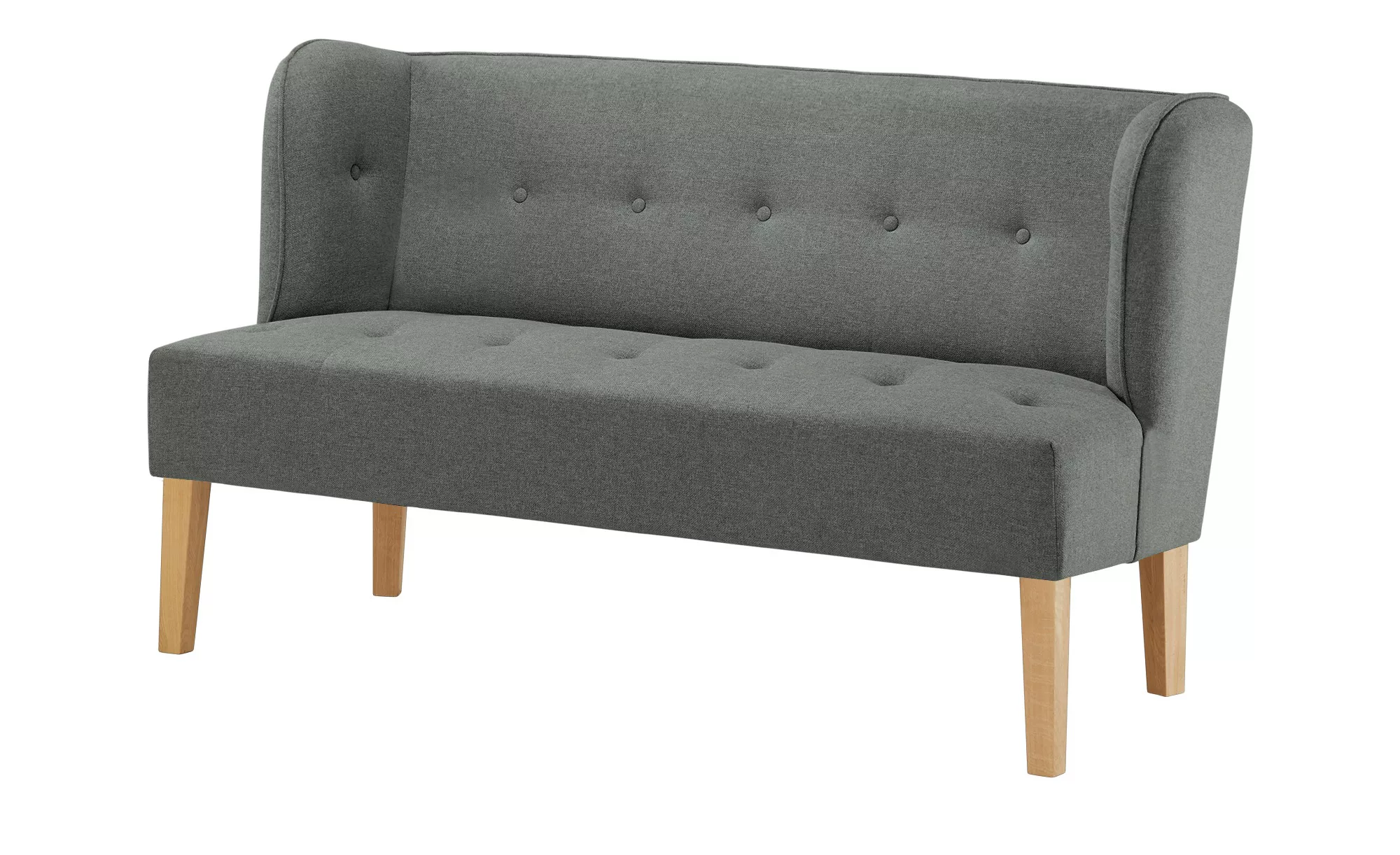 switch Küchensofa  Webstoff meliert Astonia ¦ grau ¦ Maße (cm): B: 160 H: 8 günstig online kaufen