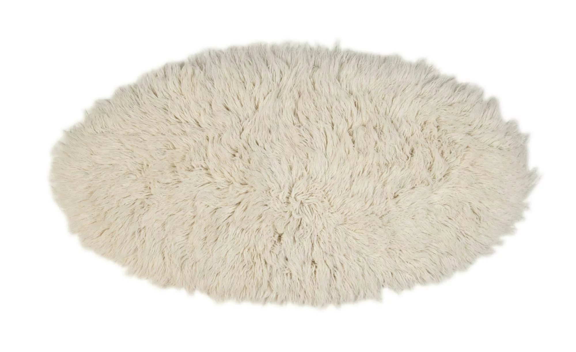 THEKO Teppich ¦ beige ¦ Wolle ¦ Maße (cm): B: 70 H: 7 Teppiche > Hochflorte günstig online kaufen