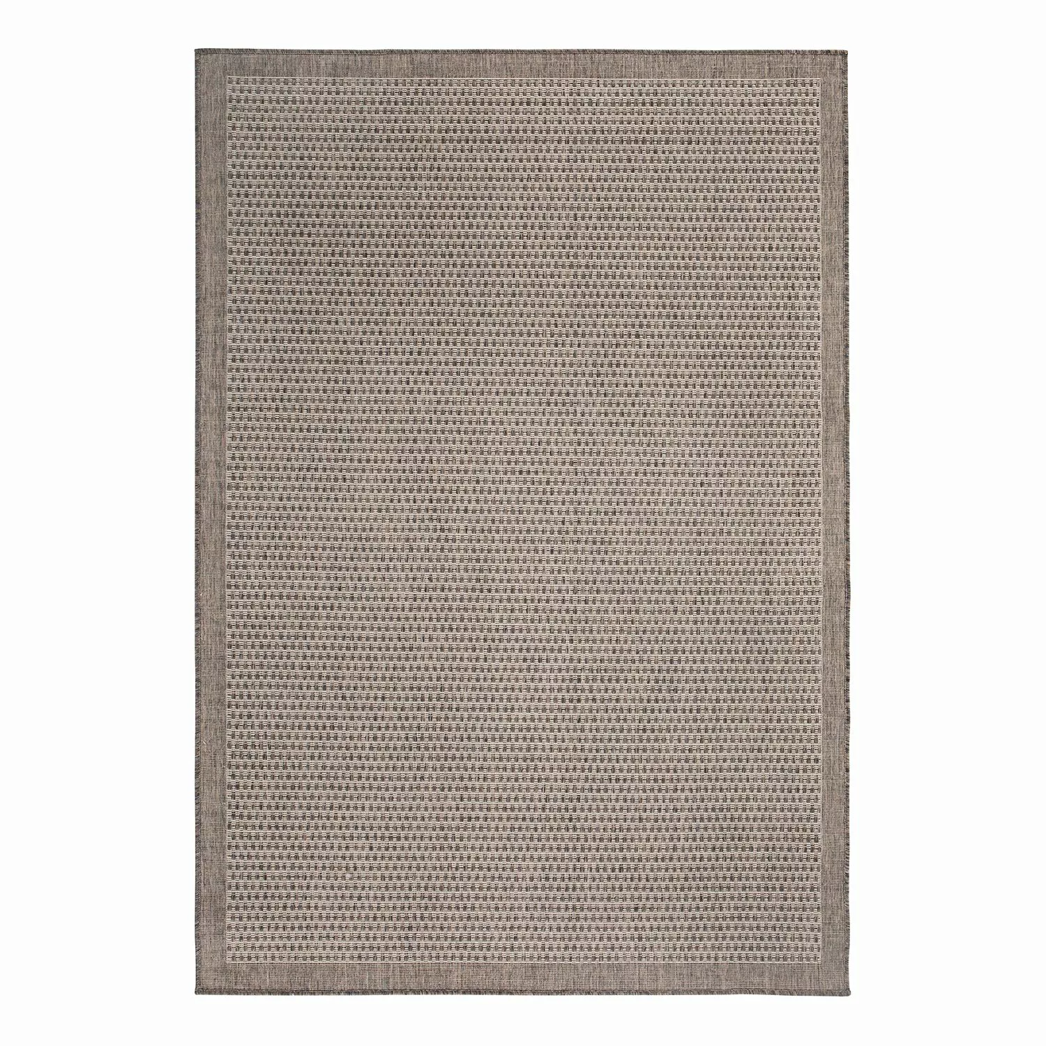 Flachgewebe Teppich - braun - Synthethische Fasern - 80 cm - Sconto günstig online kaufen