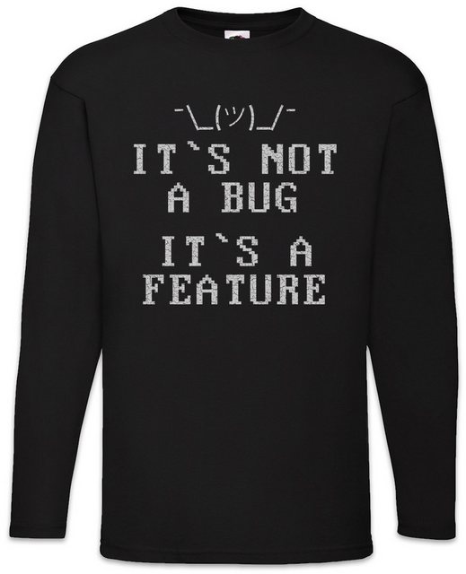 Urban Backwoods Langarmshirt It's Not A Bug Langarm T-Shirt Informatiker Co günstig online kaufen