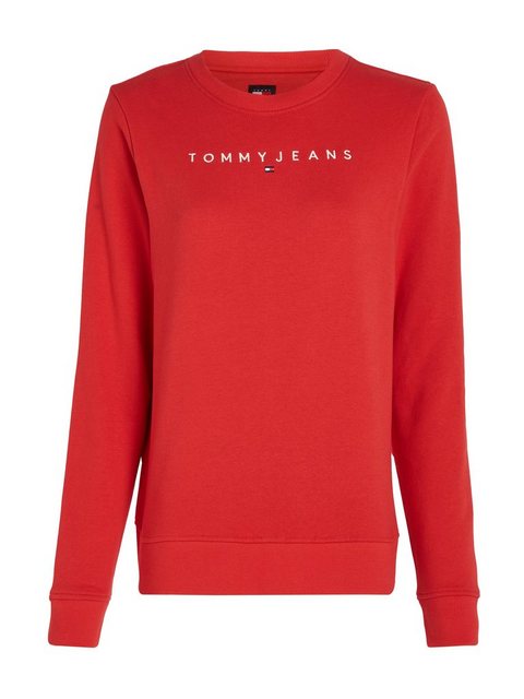 Tommy Jeans Curve Sweatshirt TJW REG LINEAR CREW EXT in Großen Größen mit L günstig online kaufen