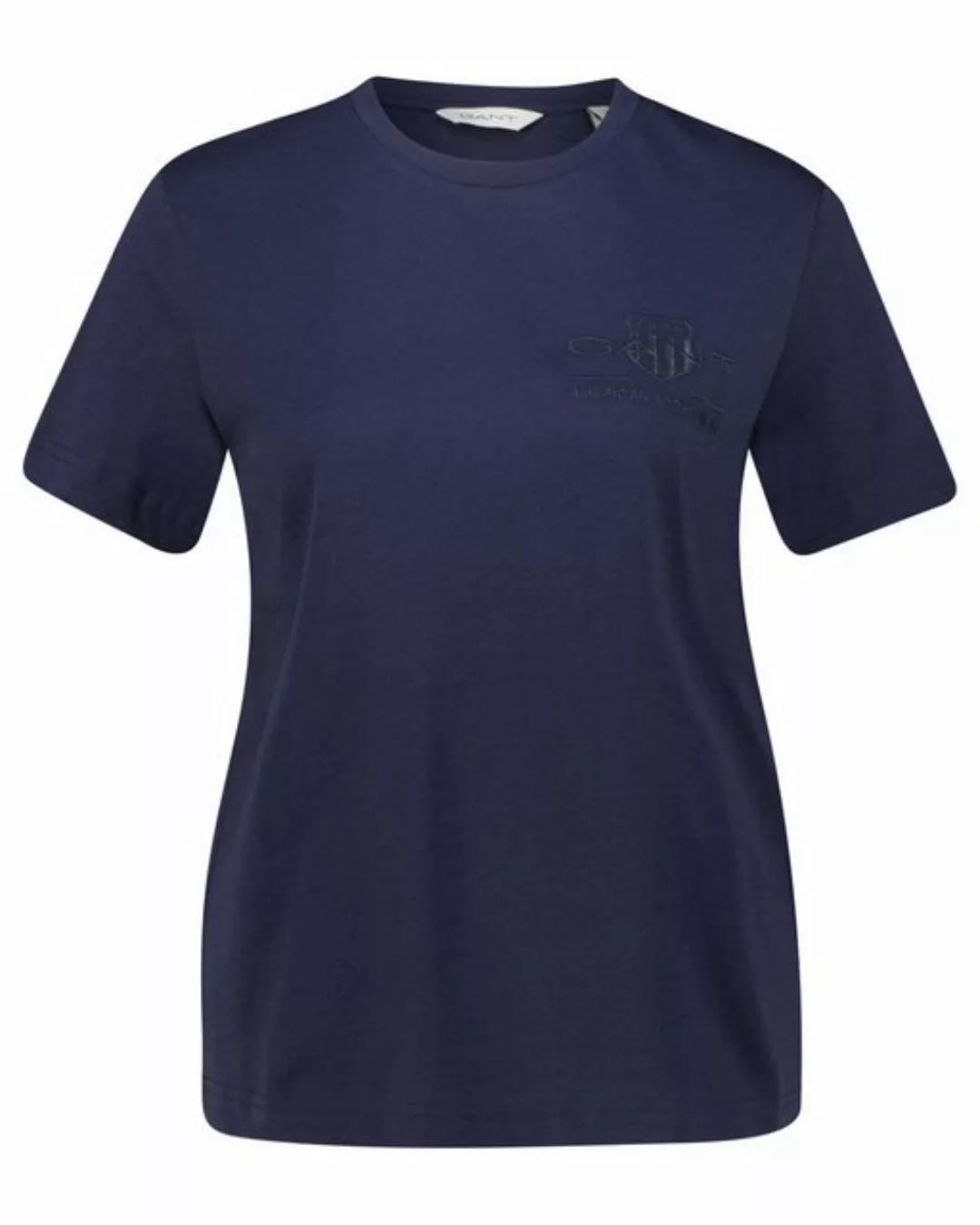 Gant T-Shirt Damen T-Shirt TONAL SHIELD Regular Fit (1-tlg) günstig online kaufen