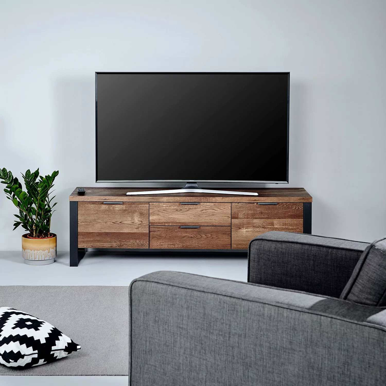Jahnke TV-Board "LOOP", Breite ca. 152 cm günstig online kaufen