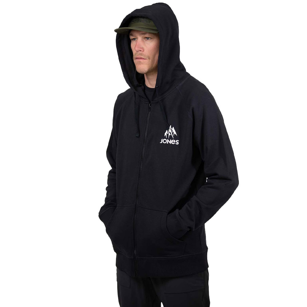 Jones Truckee Zip Hoodie Black günstig online kaufen