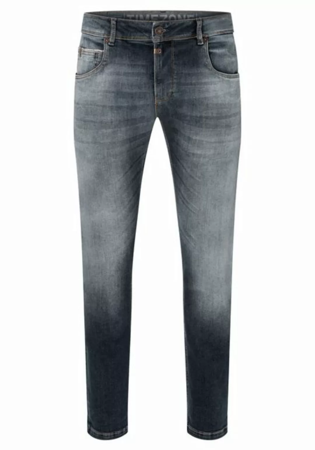 TIMEZONE Herren Jeans SLIM SCOTTTZ - Slim Fit - Grau - Navy Grey Wash günstig online kaufen